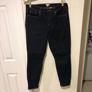 J Crew women’s stretch jeans size 29/28.